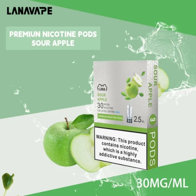 LANA煙彈 【青蘋果】 通用一代主機